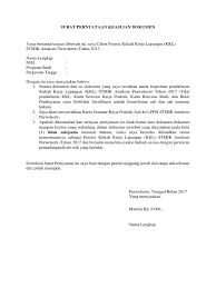 Kp.palasari desa santanamekar kecamatan cisayong kabupaten tasikmalaya provinsi jawa barat nama sekolah/universitas : Surat Pernyataan Keaslian Dokumen