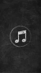 Black And White Aesthetic Music Note 15 Free Chalkboard Instagram Story Highlight Icons Cherbear Creative Instagram Music Creative Instagram Stories Instagram Story
