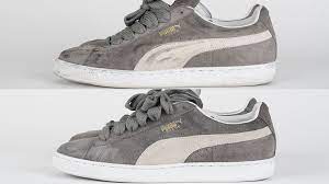 How To Clean Suede Puma S Tutorial Clean Suede Shoes How To Clean Suede Puma Suede Shoes