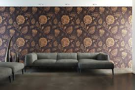 Living room wallpaper turns the good old parlour into a modern lounge. Wallpaper Designs For Living Room Design Cafe