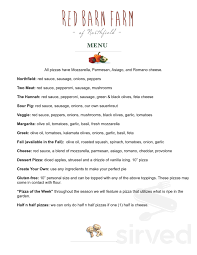 Maybe you would like to learn more about one of these? Red Barn Farm Menu In Northfield Minnesota Usa