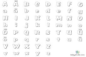 Auf dieser seite findet ihr mehrere varianten für einfache zahlen zum ausdrucken. Buchstaben Ausmalen Alphabet Malvorlagen A Z Babyduda