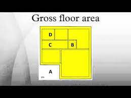 The total enclosed area of all floors of a building, measured to the inside surfaces of the exterior walls. Gross Floor Area Youtube