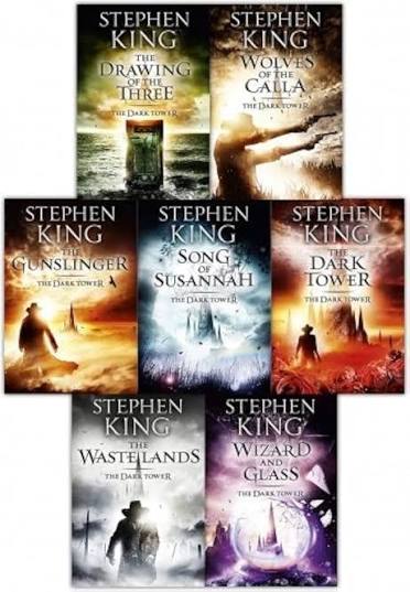 Amazon.com: Dark Tower Series: Complete Set (Books 1-7) :Gunslinger the  Drawing of the Three the Wastelands Wizard and Glass Wolves of the Calla  Song of Susannah the Dark Tower: 9781604322668: Stephen King:
