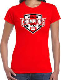 Trouvez engeland shirt sur 2ememain ✅ avantageux pour tout le monde. Bol Com We Are The Champions England T Shirt Met Schild Embleem In De Kleuren Van De Engelse
