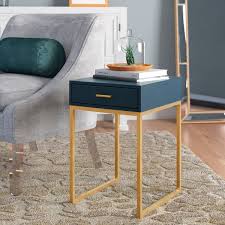 Kylin End Table With Storage In 2020 End Tables With Storage End Tables Small End Tables