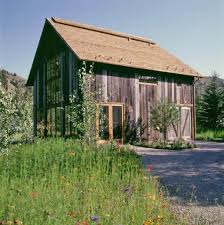 Spray foam insulation was applied to the underside of the flat roof to provide a warm roof construction which resolved a problem as redesigning the roof was restricted due to it being a. Guest Barn Conversion Provides Heavenly Escape In Sun Valley Idaho In 2021 Barn Conversion Barn House Architecture