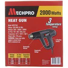 Mechpro Heat Gun With 3 Temp Settings Mpcpthg Mechpro Repco New Zealand