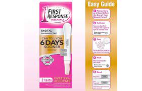 First Response Digital Yes With Clock Invalid Cpg Health
