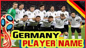 Последние твиты от germany (@dfb_team_en). Germany Player Name Germany 23 Squad For Fifa World Cup 2018 Youtube