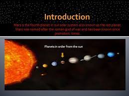 This has not always been the case, though. By Will Hunter Mars Is The Fourth Planet In Our Solar System Also Known As The Red Planet Mars Was Named After The Roman God Of War And Has Been Known