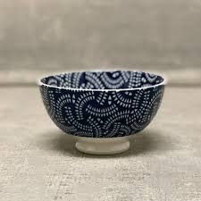Check out our floral pattern bowls selection for the very best in unique or custom, handmade pieces from our shops. Akita Small Stamped Bowl Relish Decor