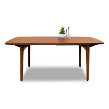 Seating 6 diners, the oak dining table extends to comfortably seat 12. Vintage L Chr Larsen Son Teak Oak Extendable Dining Table 89516