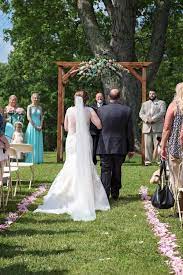Venue Barn At Rush Creek Wedding Father Daughter Arch Ceremony Spring Hocking Hills Ohio Valley View Outdoor Venues Wedding Dresses
