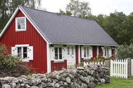 Typical Swedish House Cottage Exterior Sweden House Swedish House