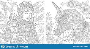 This will produce optimal results in terms of print quality. Unicorn Fantasy Coloring Pages For Adults Novocom Top