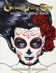 Grimms fairy tales illustration the fox and the prince. Grimm Fairy Tales Adult Coloring Book Different Seasons Amazon Ca Brusha Joe Tedesco Ralph Spay Anthony Caldwell Talent Leister Daniel Krome Mike Green Paul Books