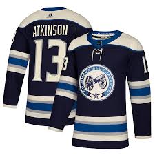 Find out the latest on your favorite nhl teams on cbssports.com. Men S Adidas Cam Atkinson Navy Columbus Blue Jackets Authentic Alternate Player Jersey
