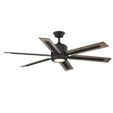 Palermo Grove 60 In Integrated Led Indoor Gilded Iron Dual Mount Ceiling Fan With Light And Remote Control Ceiling Fan With Light Ceiling Fan Fan Light