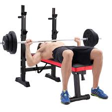 weight lifting flat incline bench
