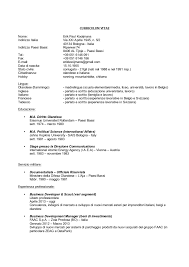 Curriculum vitae europeo (da compilare): Curriculum Vitae Italiano