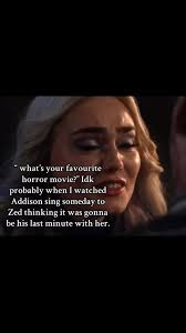 Addison from Zombies Doing Im Talm Bout Init