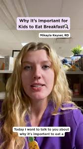 Want your child to thrive in school and feel good all day? Eating breakfast  is key. 🍳, Mikayla Keyser, RD, explains how prioritizing a balanced  morning meal can lead to academic success.