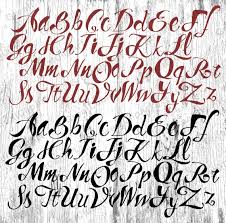 Dieses alphabet holzspielzeug ist ideal zum spielerischen lernen des alphabets & entwicklung . 100 Rot Schwarz Kalligraphie Alphabet Buchstaben Gemalt Etsy