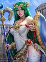 Palutena Kid Icarus Mirco Cabbia Sciamano240 On Artstation At Https Www Artstation Com Artwork 8gl8r Kid Icarus Smash Bros Kid Icarus Uprising