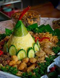 Traditional Events Food Indonesia Makanan Nasi Indonesia