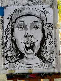 Lots of fun drawing caricatures at...