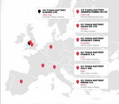 Gs Yuasa Battery Europe Ltd Yuasa