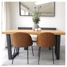 Heather Dining Chair Faux Leather Upholstered Dark Grey Faux Leather Dining Chairs Dining Chairs Leather Dining Chairs