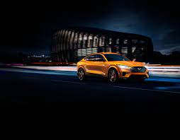 It started life as an electrified and lifted focus. Ford Stellt Cyber Orange Fur Den Kommenden Mustang Mach E Gt Vor Mustang Mach E Forum Mit Benutzerkarte