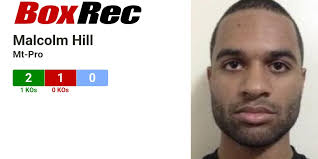 BoxRec: Malcolm Hill