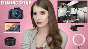 Beauty Guru Filming Setup Lighting Camera Backdrops Sound Youtube Beauty Guru Beauty Videos Beauty