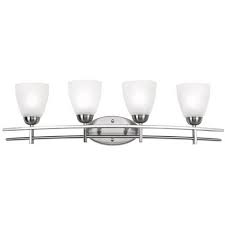 Featuring a brushed nickel finish and satin opal glass shades. Possini Euro Design Art Deco Wall Light Brushed Nickel Hardwired 33 Wide 4 Light Fixture Marbleized Glass Bathroom Vanity Target