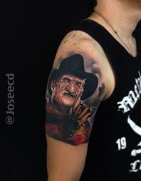 Honor the anniversary of wes craven's passing with 15 freddy krueger tattoos. Freddy Krueger Tattoo By Jose Contreras Freddykrueger Freddy Krueger Tattoo Freddy Krueger Tattoo Movie Tattoos Horror Tattoo