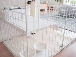 猫のケージを手作り 100均のワイヤーネットで簡単にdiyする方法 ウチブログ 猫 ケージ diy 猫 ケージ 手作り 猫ケージ