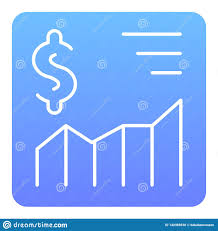 Dollar Growth Chart Flat Icon Currency Graph Color Icons In