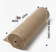 Amazon.com: Rollo de tela de arpillera - 150 pies x 36 ...