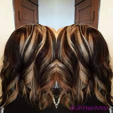 Blonde Highlights And Rich Chocolate Brown Color Using The Pinwheel Technique Pinwheel Hair Color Hair Styles Blonde Hair Color