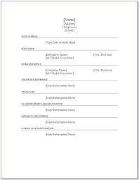 Pin by michelle wingard on resume resume pdf free. Blank Cv Forms To Fill In Vincegray2014