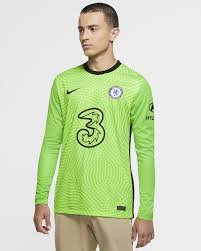 Design details take inspiration from the iconic nike air max, and highly breathable fabric helps keep sweat off your skin, so you stay cool and comfortable while you cheer for your team. Chelsea F C 2020 21 Stadium Goalkeeper Men S Football Shirt Nike Lu
