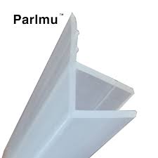 Shower glass door seal frameless bottom sweep rubber plastic screen strip for 6mm 8mm 10mm 12mm thickness curved flat bath 100mm length talkingbread co il. Bathroom Glass Shower Door F Type Rubber Seal Strip Buy Rubber Protective Strips Transparent Rubber Strip Trim Rubber Strip Product On Alibaba Com