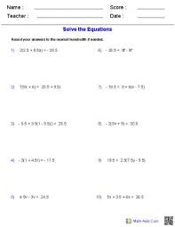Solving Equations Worksheet Answers Delightful To Help Our Blog Within This Time Peri Solving Equations Solving Quadratic Equations Solving Linear Equations