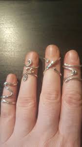 Most orders ship next business day! Mallet Finger Set You Can Change Your Ring Splints Every Day As You Do With Your Usual Rings When You Feel Like Deversif Stylish Rings Finger Rings Ear Cuff