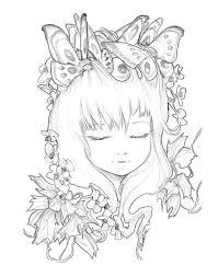 Wonderful Paintings By Camilla D Errico Manga Coloring Book Mermaid Coloring Pages Sketches