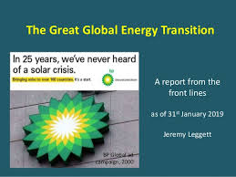 The following are the new price of petrol, high speed diesel, light diesel and kerosene for the month of november 2019. The Great Global Energy Transition A Report From The Front Lines As