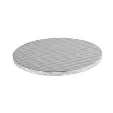 Cake board | silver | 6 inch | round | cardboard | 2mm thick. Pme Cake Board Round 6 Inch
